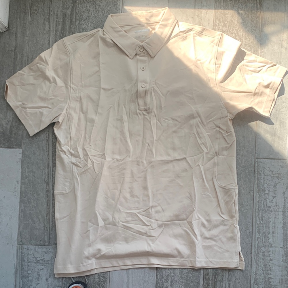Classic Cream Collared Shirt
